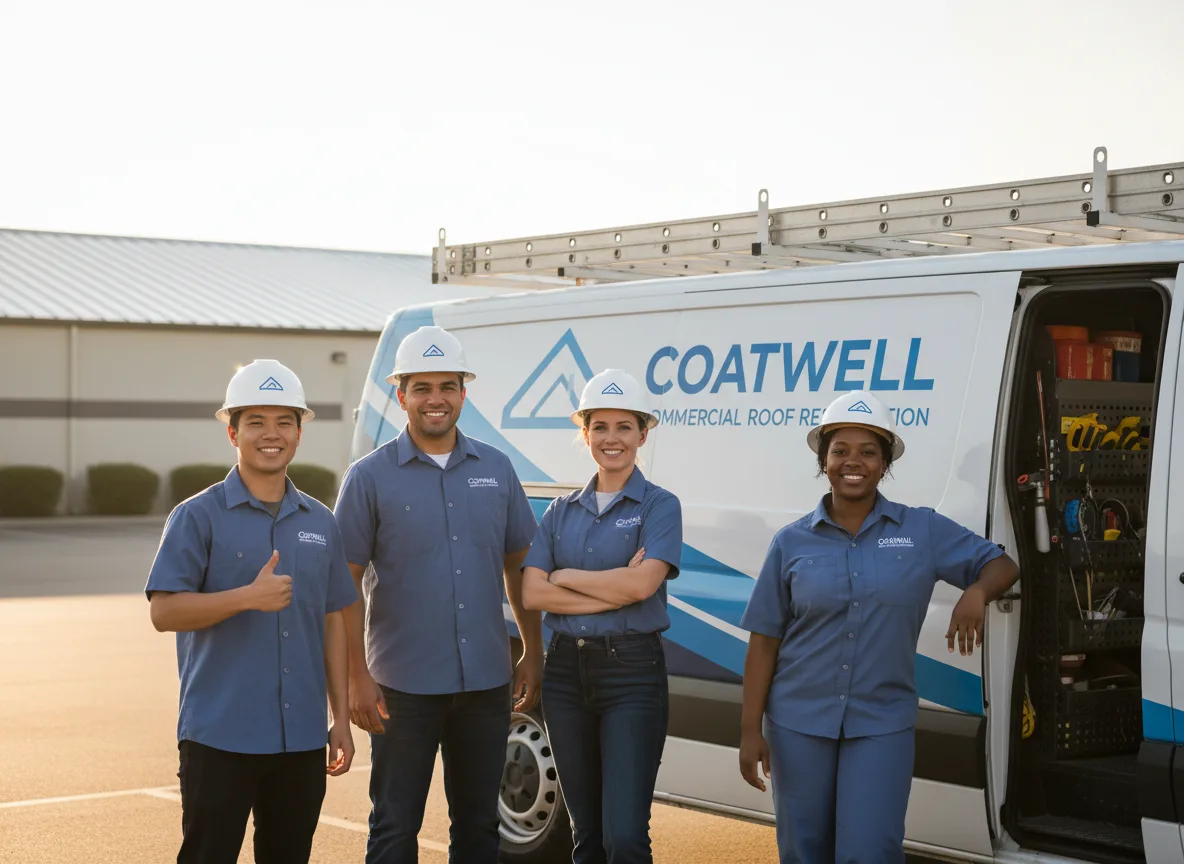 Commercial roof coating company in Altona, IL